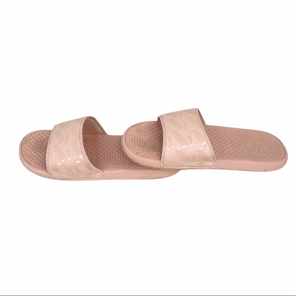 Puma Slides Pink Size 8 - Picture 5 of 10